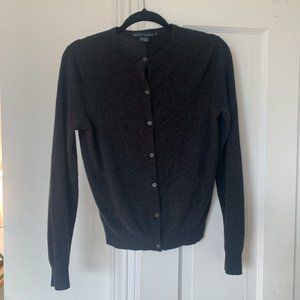 Ralph Lauren Cashmere Cardigan Sweater - Gray
